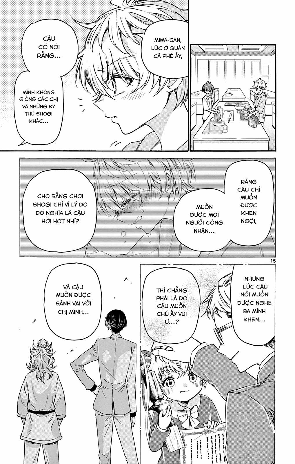 Mikadono Sanshimai wa Angai, Choroi Chapter 42 trang 16