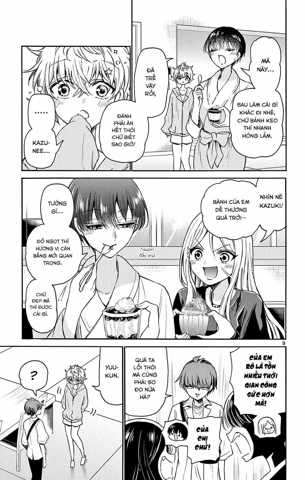 Mikadono Sanshimai wa Angai, Choroi Chapter 43 trang 10