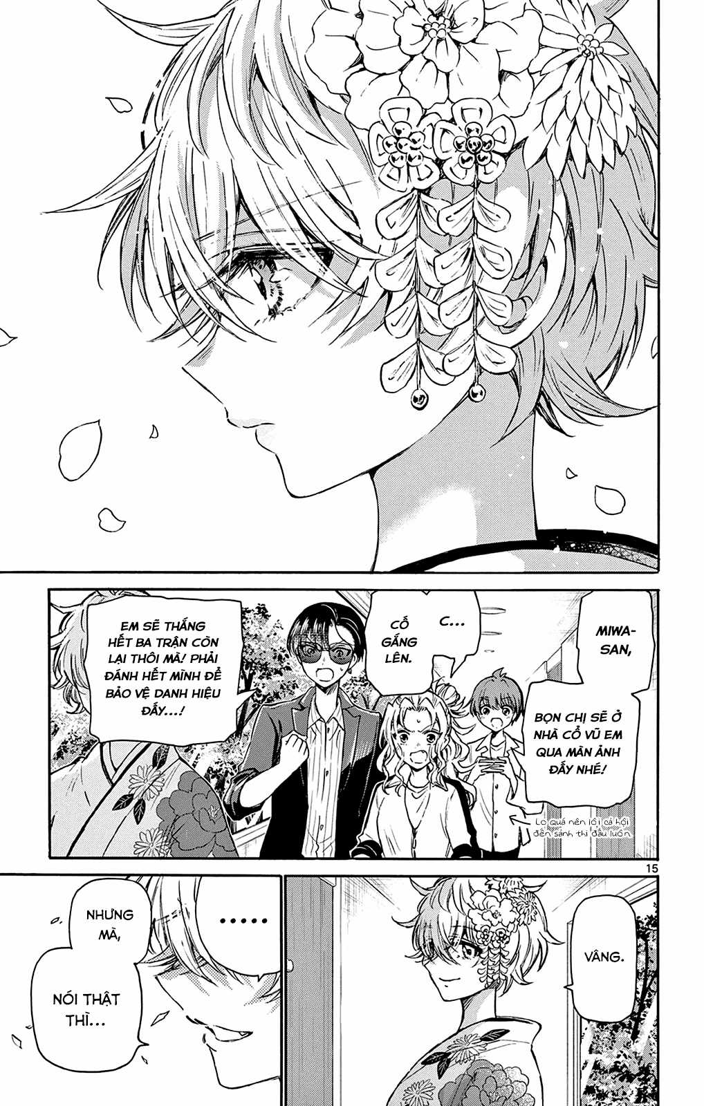 Mikadono Sanshimai wa Angai, Choroi Chapter 43 trang 16