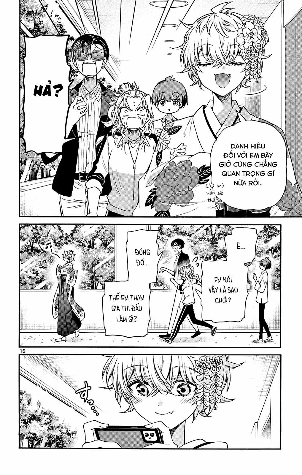 Mikadono Sanshimai wa Angai, Choroi Chapter 43 trang 17