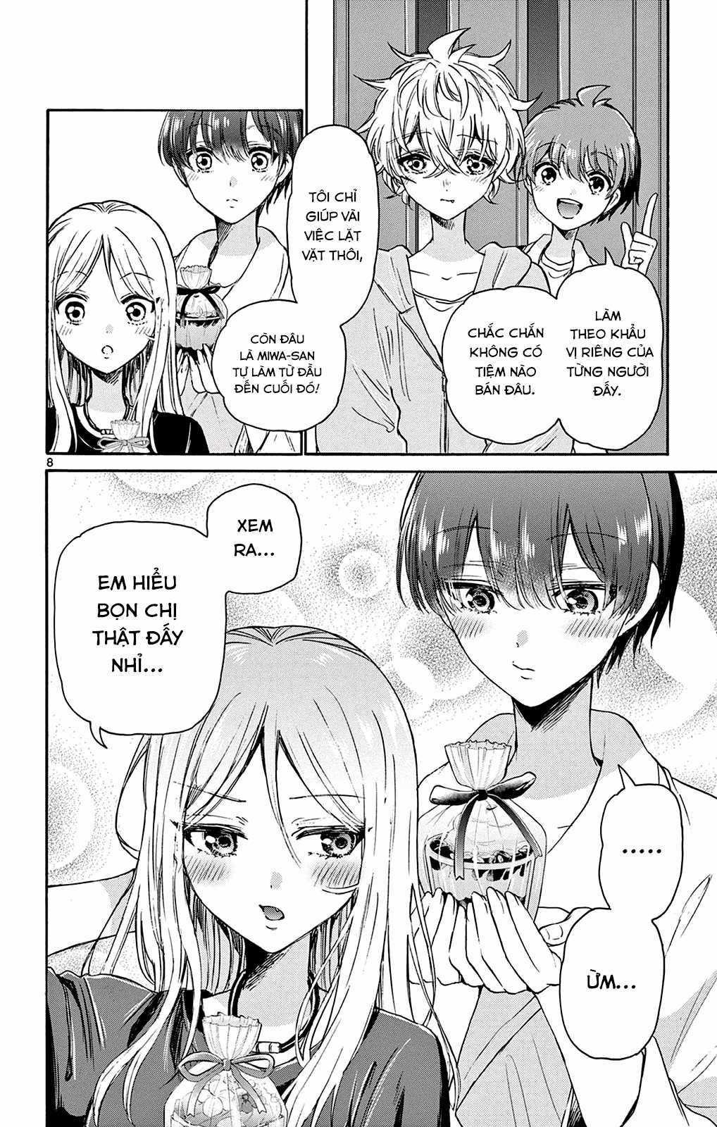 Mikadono Sanshimai wa Angai, Choroi Chapter 43 trang 9