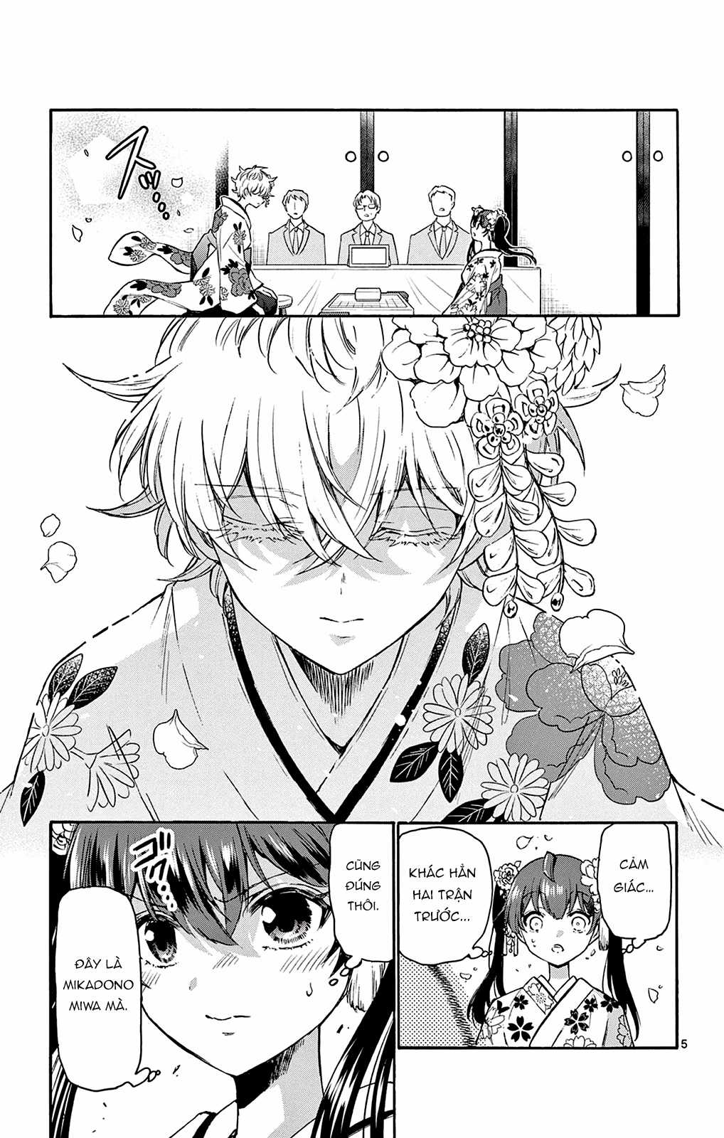 Mikadono Sanshimai wa Angai, Choroi Chapter 44 trang 6