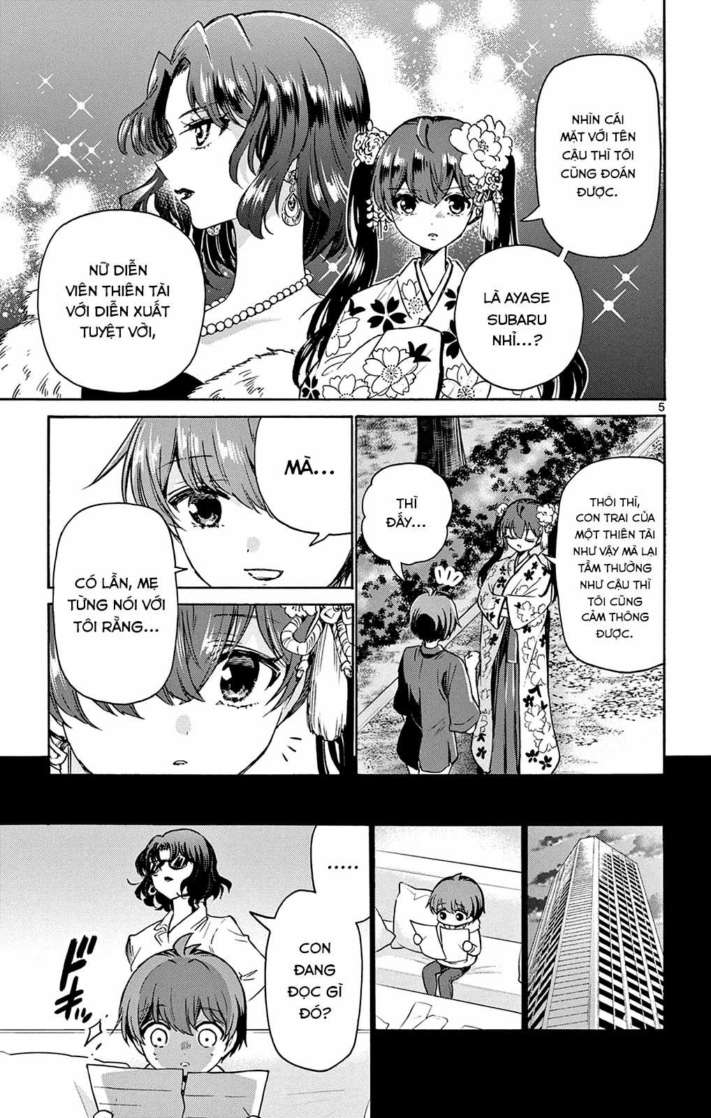 Mikadono Sanshimai wa Angai, Choroi Chapter 46 trang 6