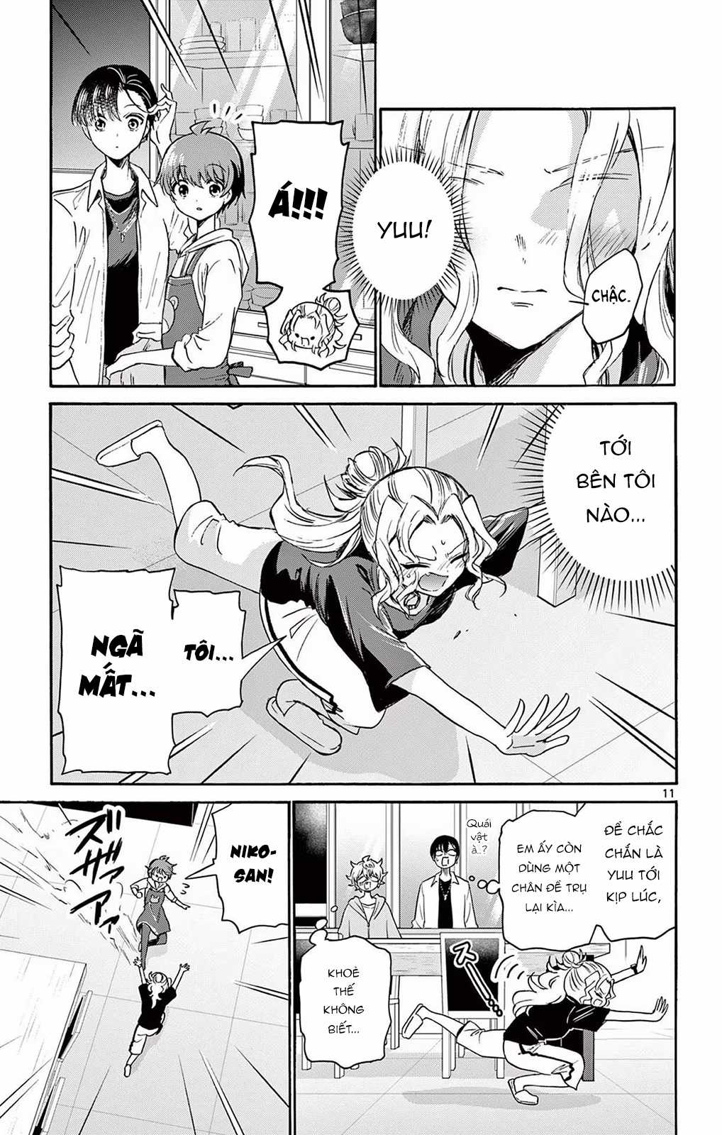 Mikadono Sanshimai wa Angai, Choroi Chapter 48 trang 12