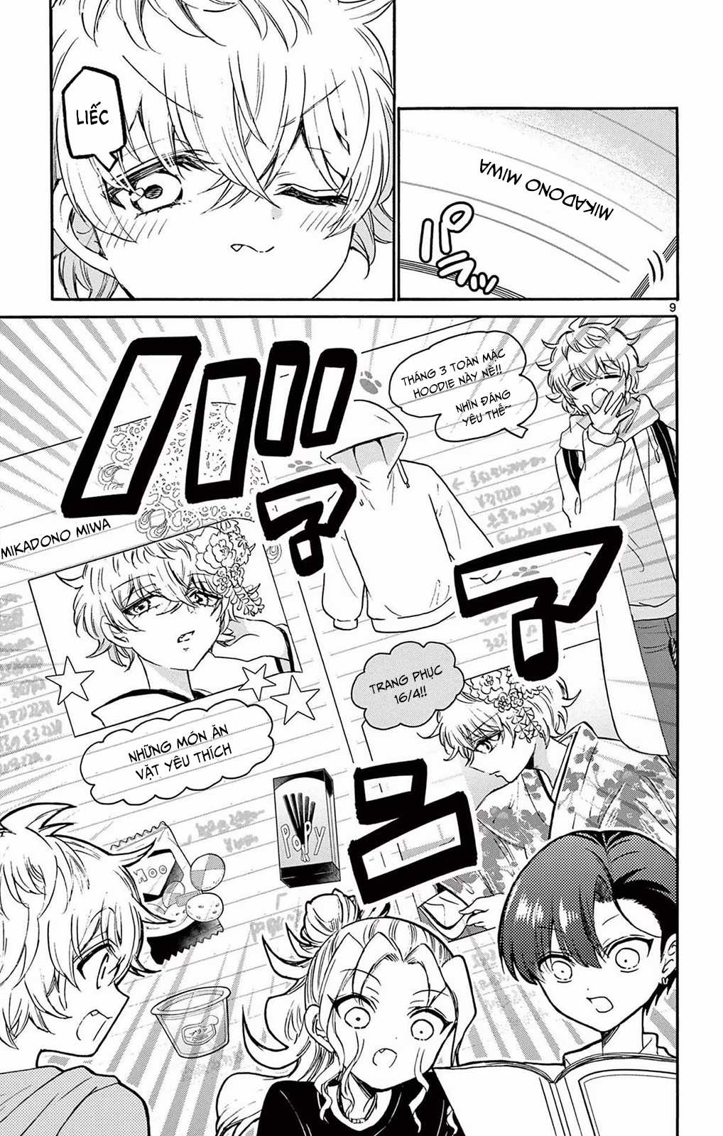 Mikadono Sanshimai wa Angai, Choroi Chapter 49 trang 10