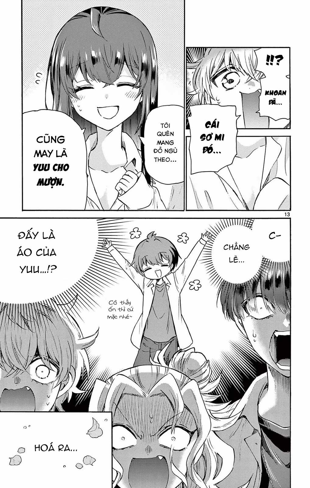 Mikadono Sanshimai wa Angai, Choroi Chapter 49 trang 14