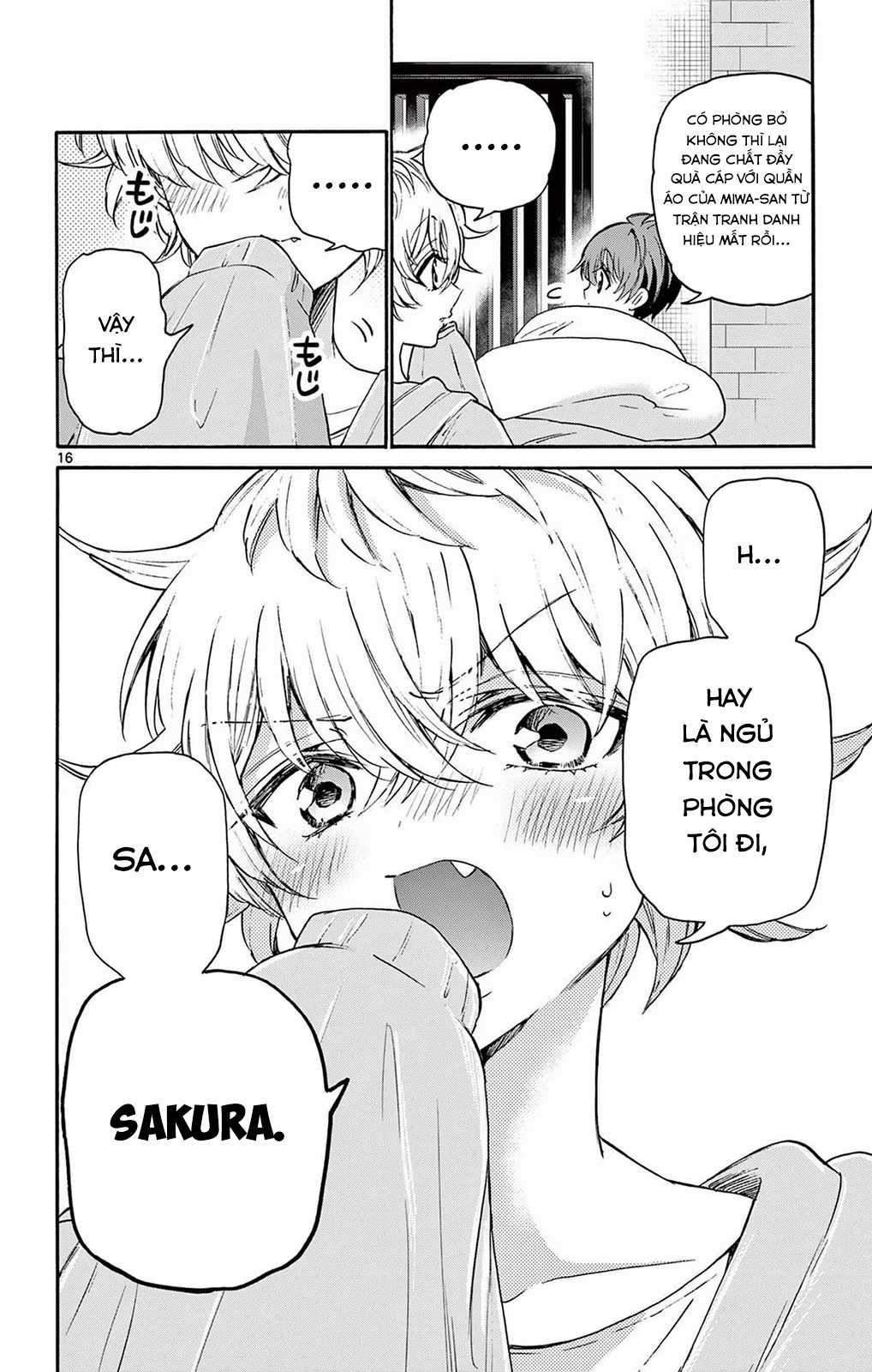 Mikadono Sanshimai wa Angai, Choroi Chapter 49 trang 17