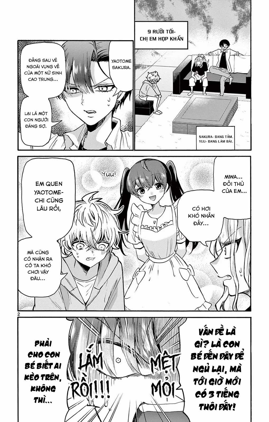 Mikadono Sanshimai wa Angai, Choroi Chapter 49 trang 3