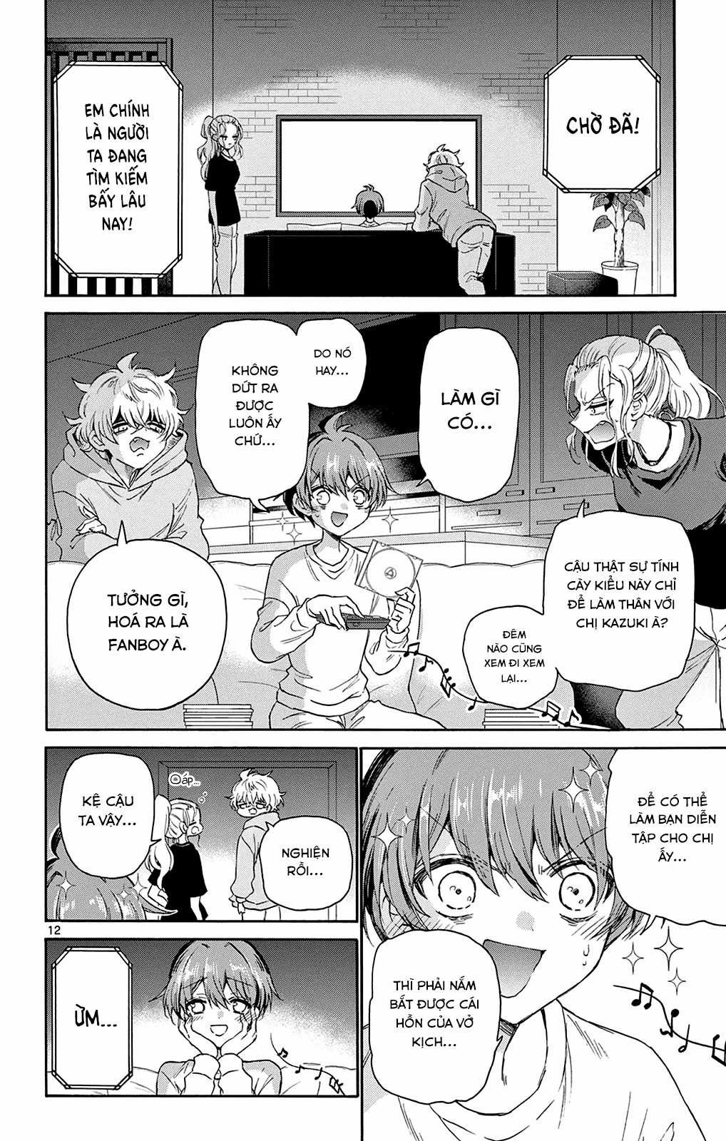 Mikadono Sanshimai wa Angai, Choroi Chapter 5 trang 13