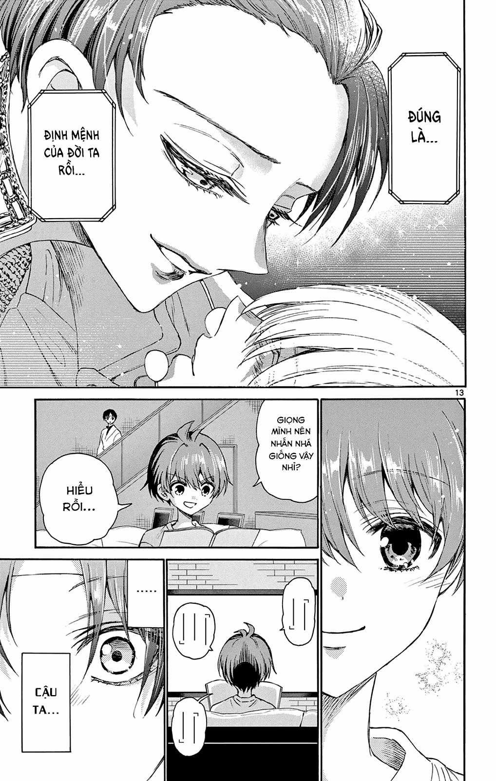 Mikadono Sanshimai wa Angai, Choroi Chapter 5 trang 14