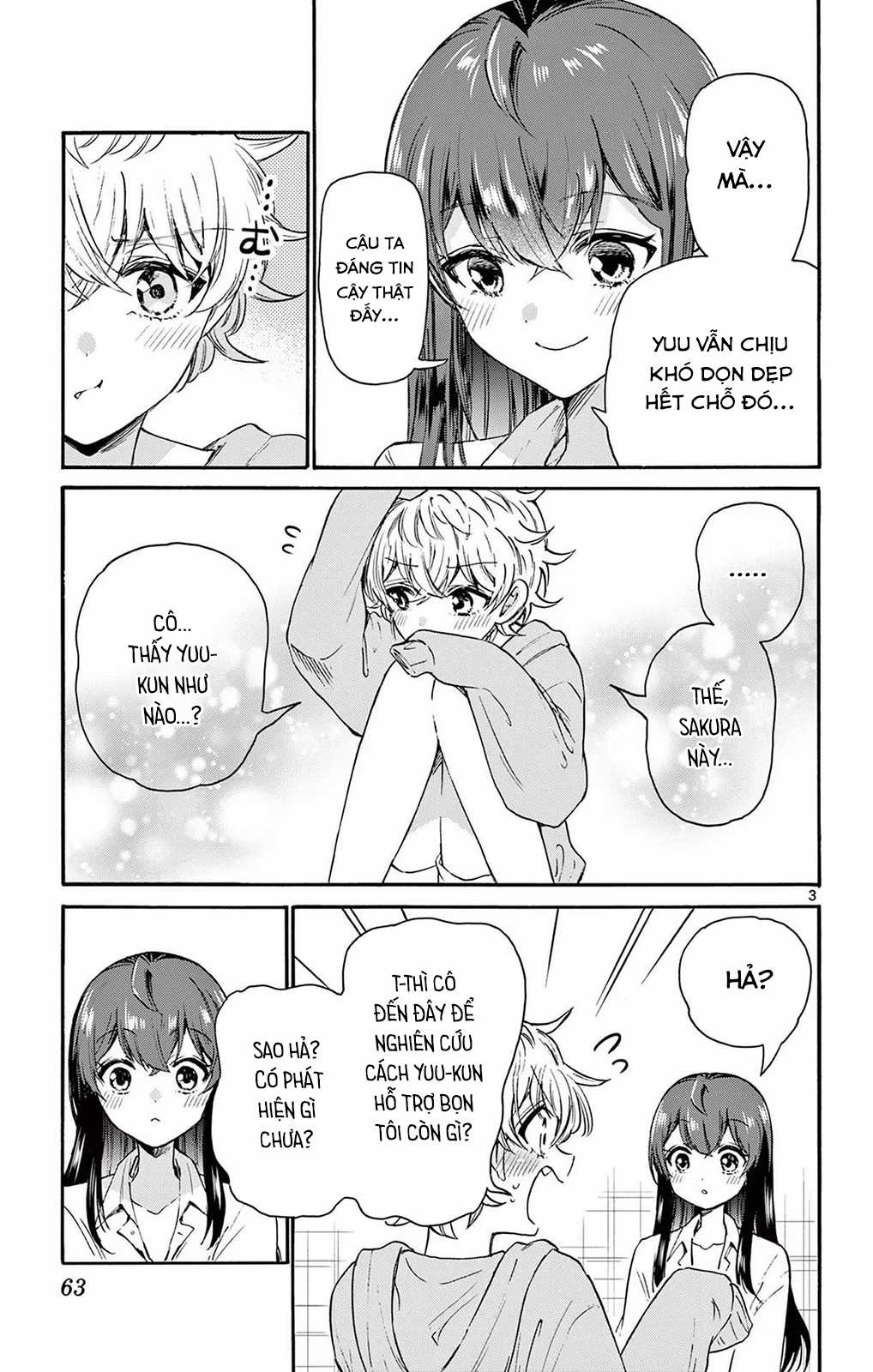 Mikadono Sanshimai wa Angai, Choroi Chapter 50 trang 4