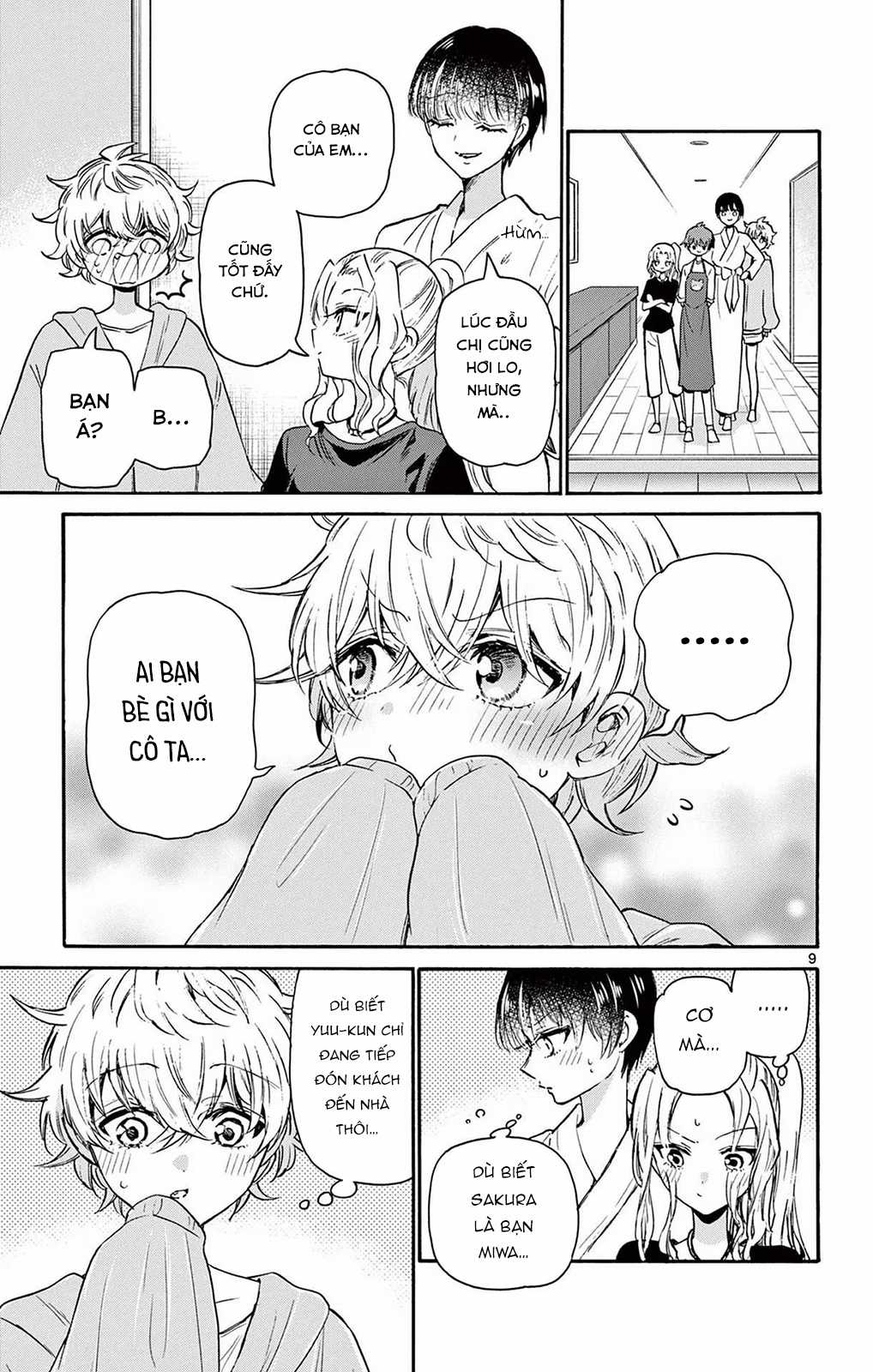 Mikadono Sanshimai wa Angai, Choroi Chapter 51 trang 10