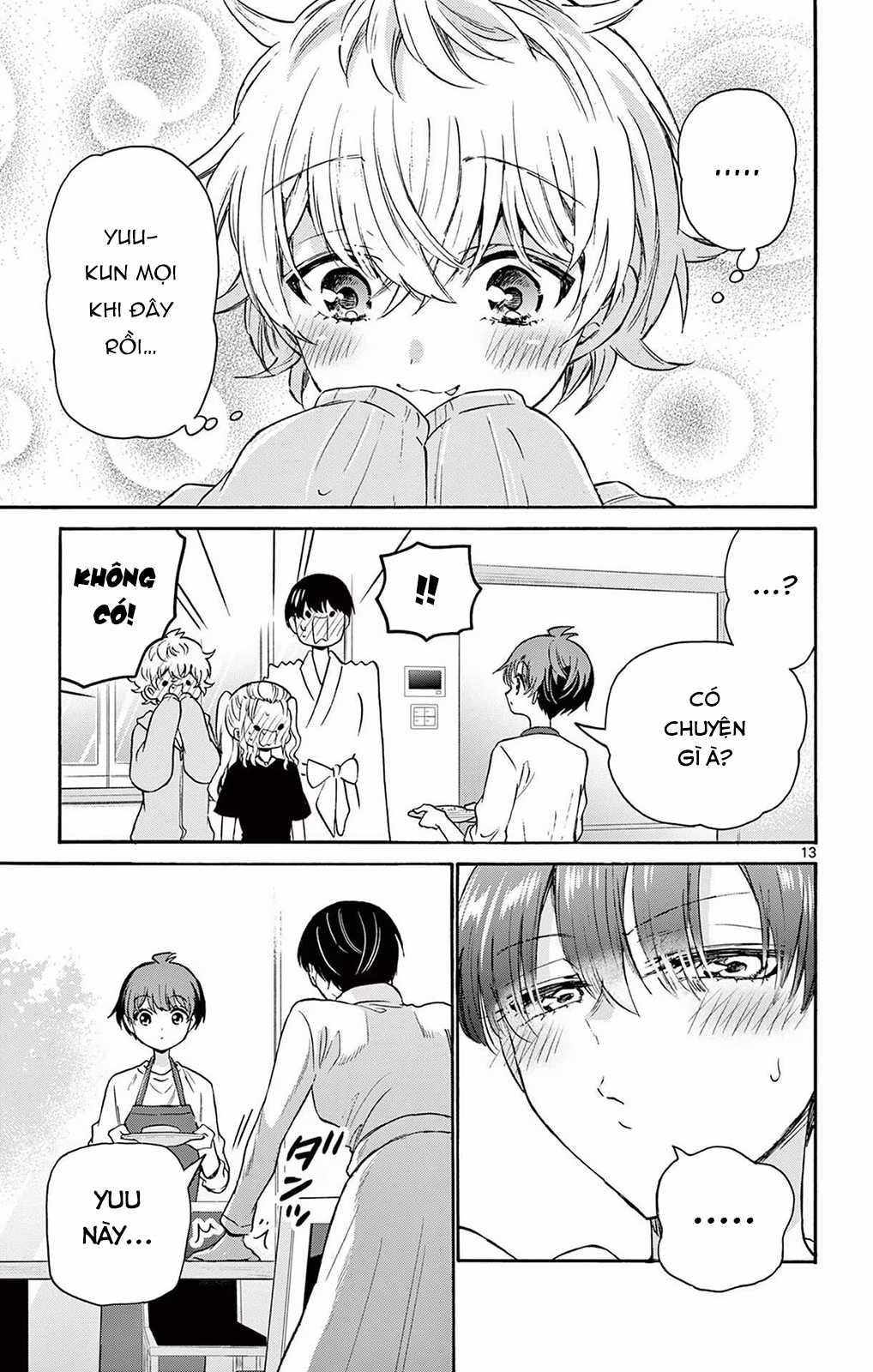 Mikadono Sanshimai wa Angai, Choroi Chapter 51 trang 14