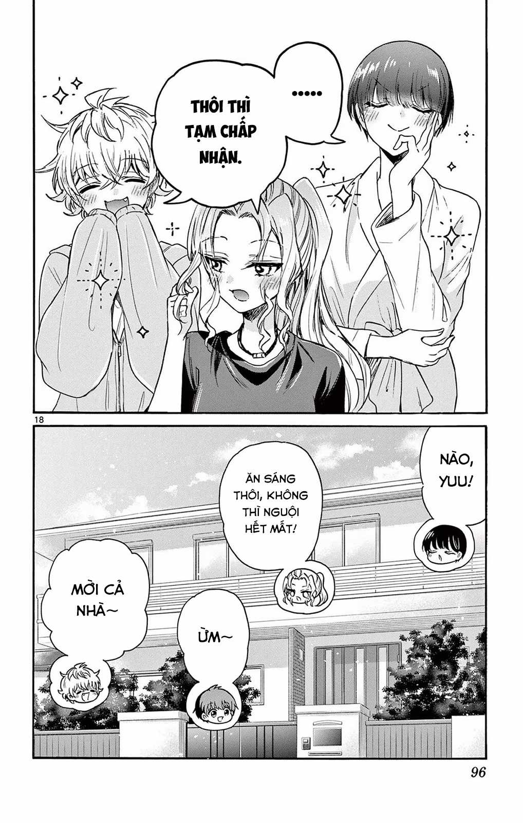 Mikadono Sanshimai wa Angai, Choroi Chapter 51 trang 19