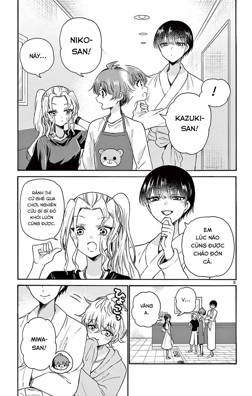 Mikadono Sanshimai wa Angai, Choroi Chapter 51 trang 6