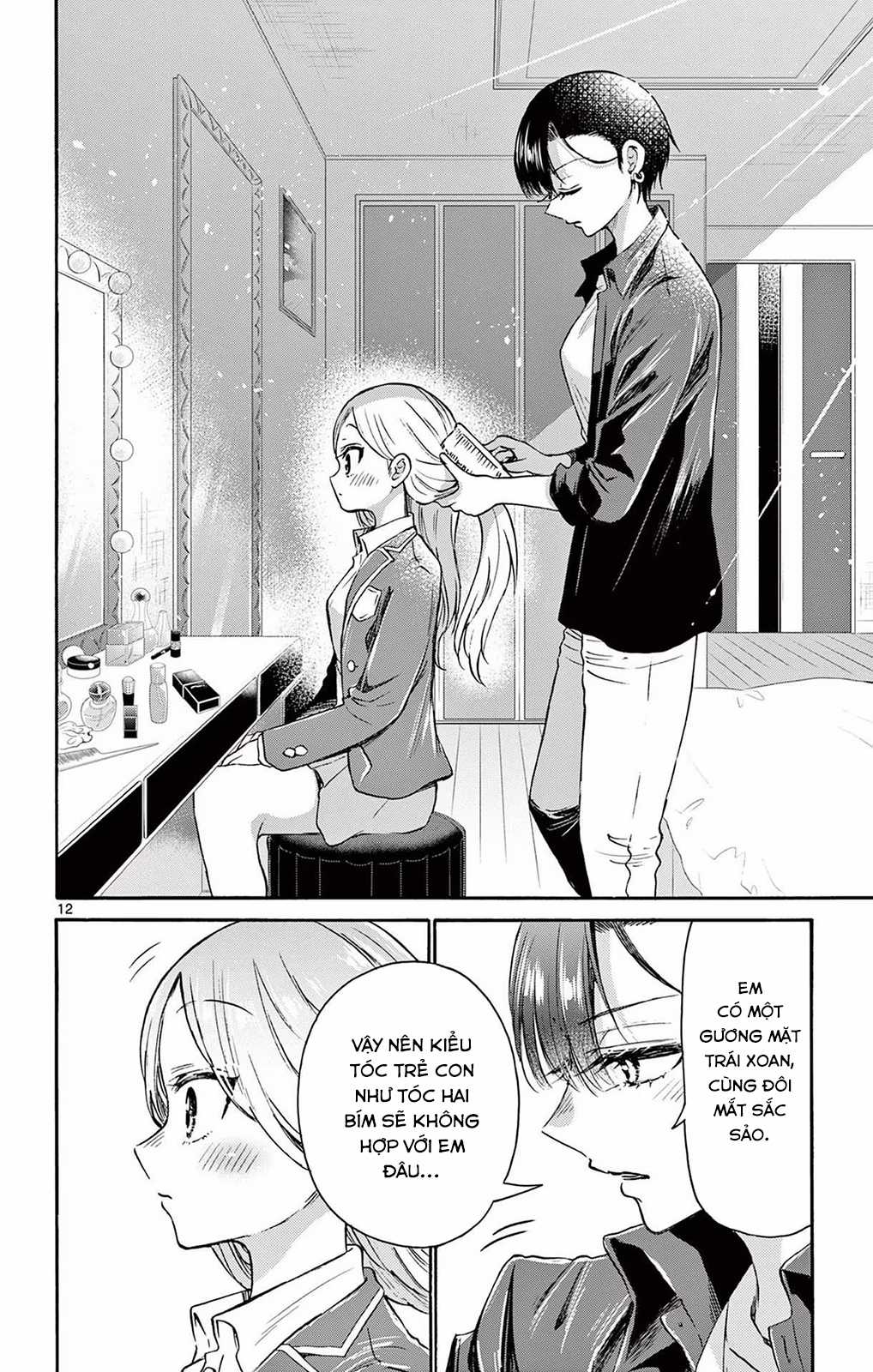 Mikadono Sanshimai wa Angai, Choroi Chapter 52 trang 13