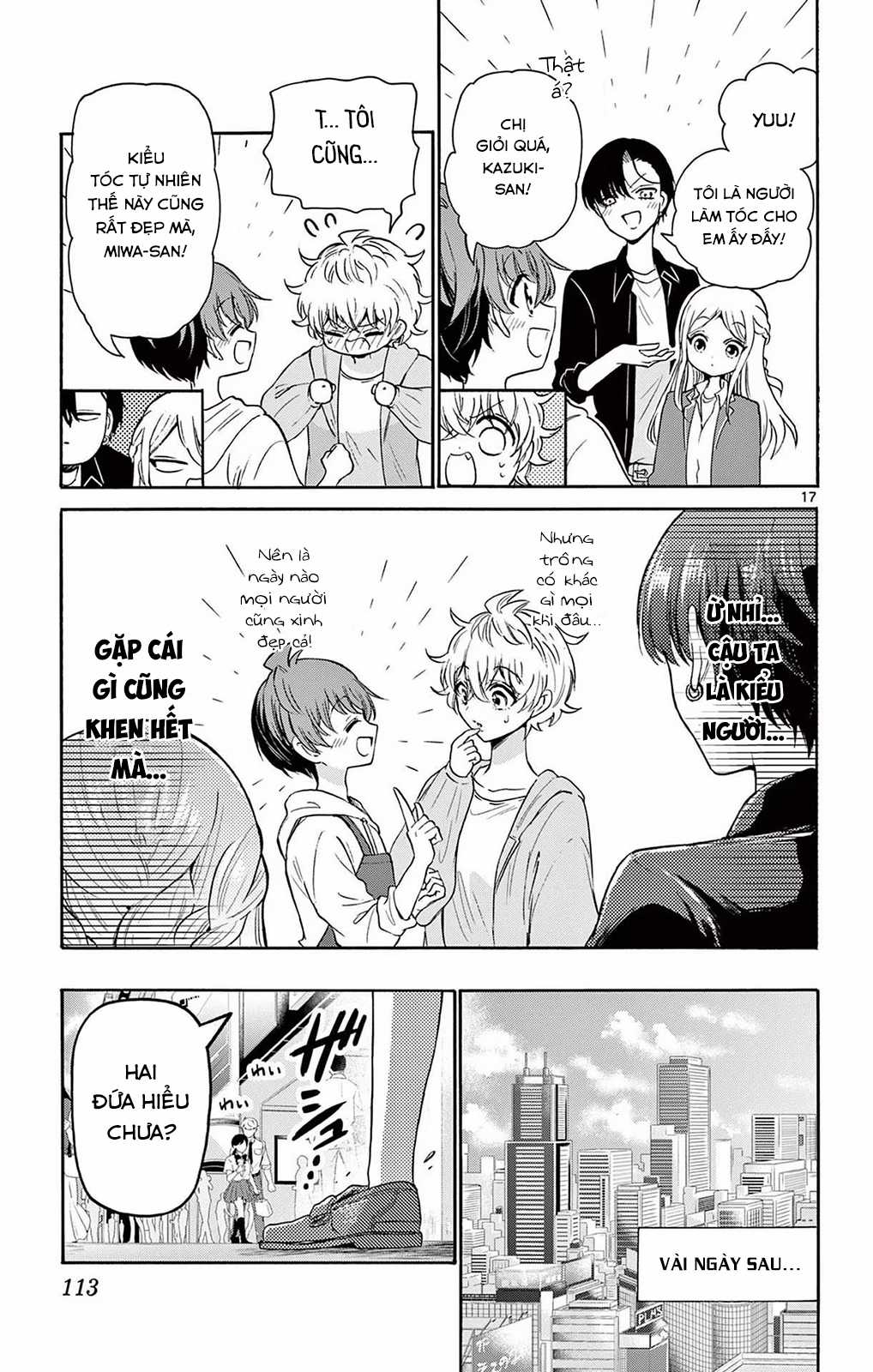 Mikadono Sanshimai wa Angai, Choroi Chapter 52 trang 18