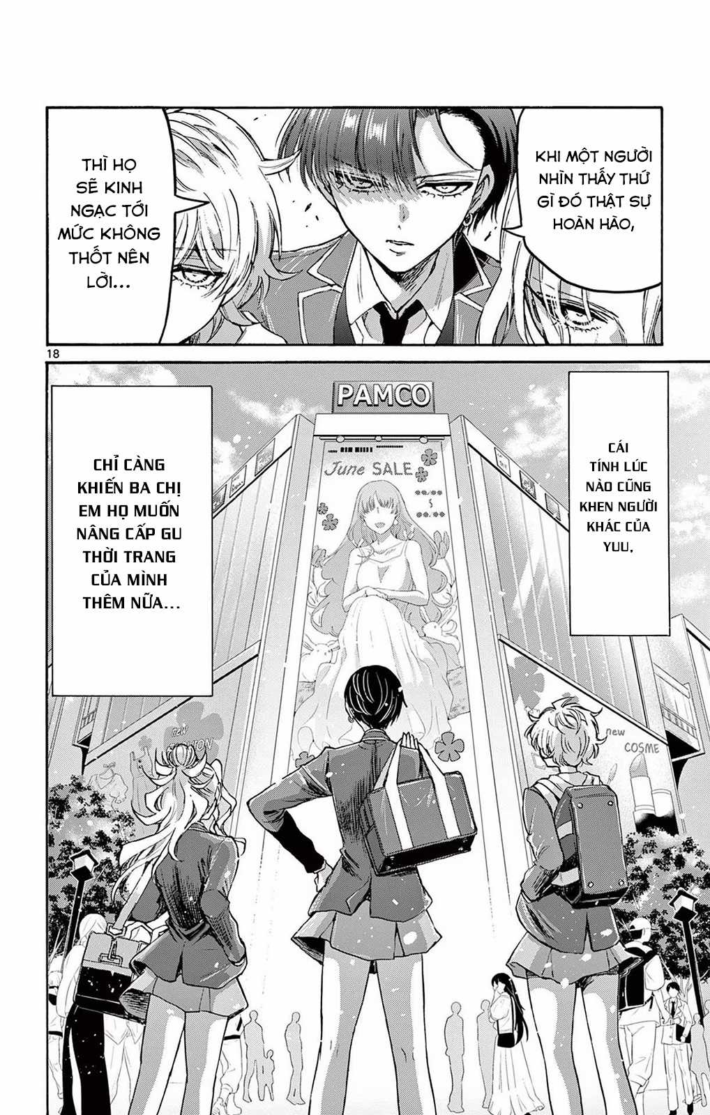 Mikadono Sanshimai wa Angai, Choroi Chapter 52 trang 19