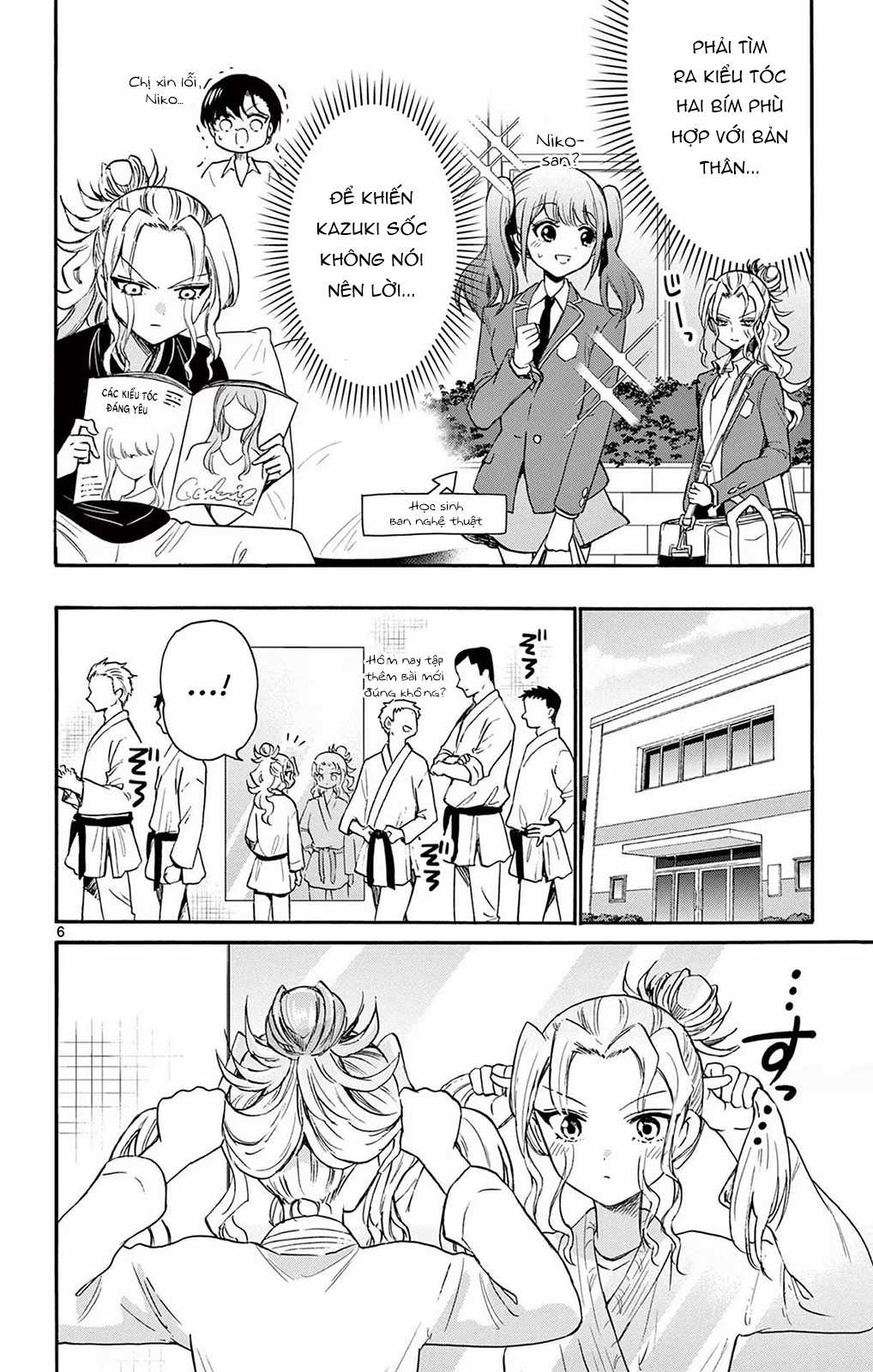Mikadono Sanshimai wa Angai, Choroi Chapter 52 trang 7