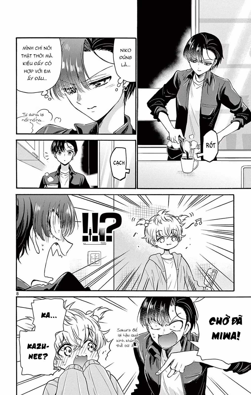 Mikadono Sanshimai wa Angai, Choroi Chapter 52 trang 9