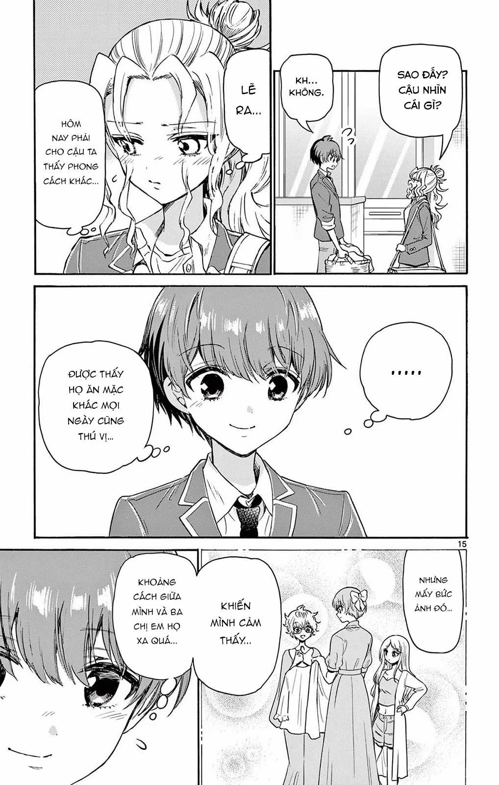 Mikadono Sanshimai wa Angai, Choroi Chapter 53 trang 16