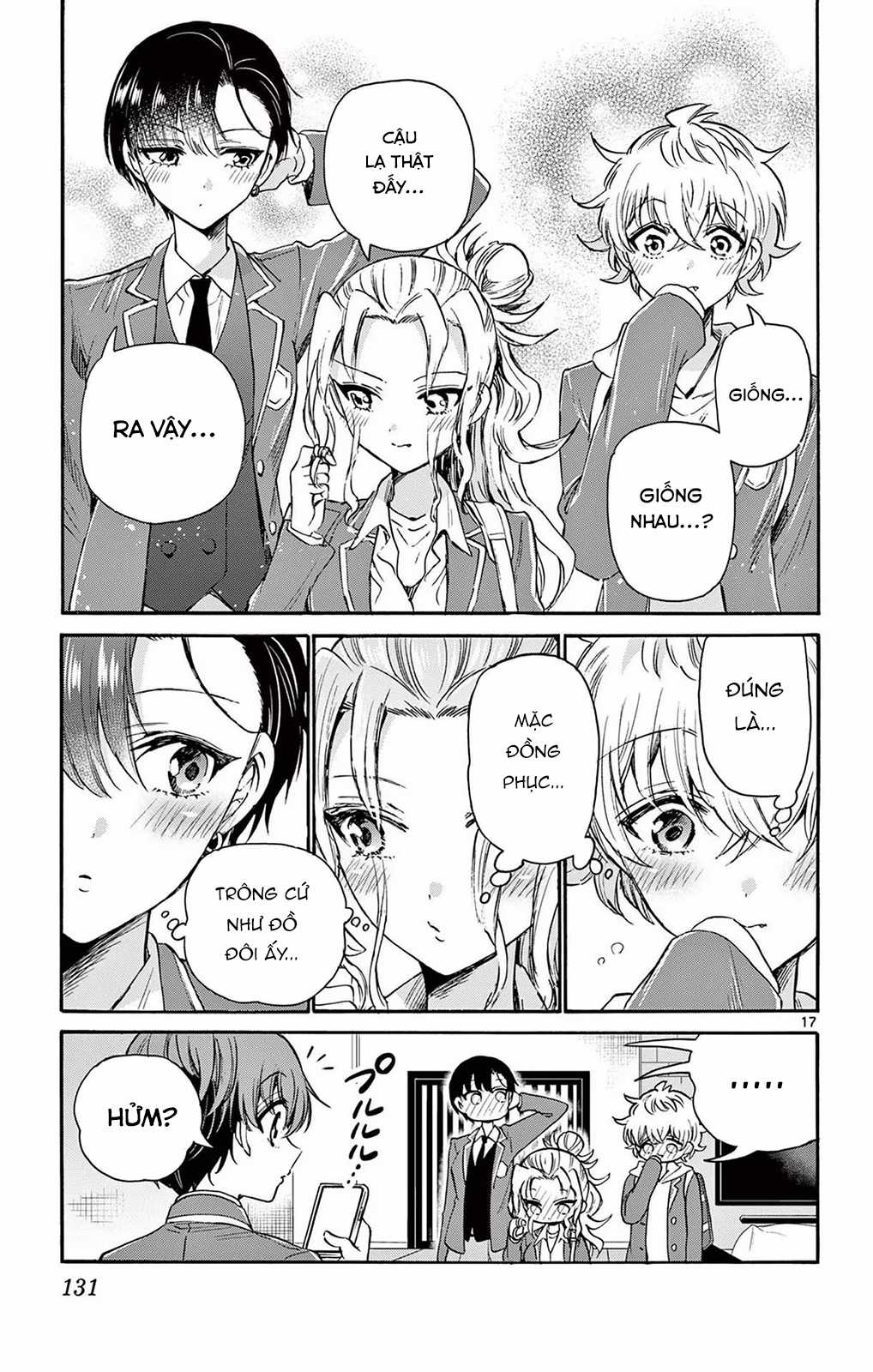Mikadono Sanshimai wa Angai, Choroi Chapter 53 trang 18