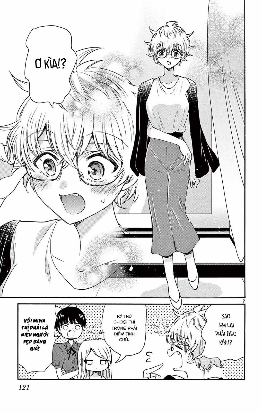 Mikadono Sanshimai wa Angai, Choroi Chapter 53 trang 8