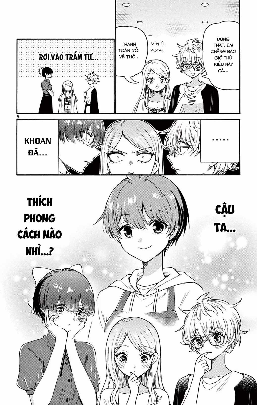 Mikadono Sanshimai wa Angai, Choroi Chapter 53 trang 9