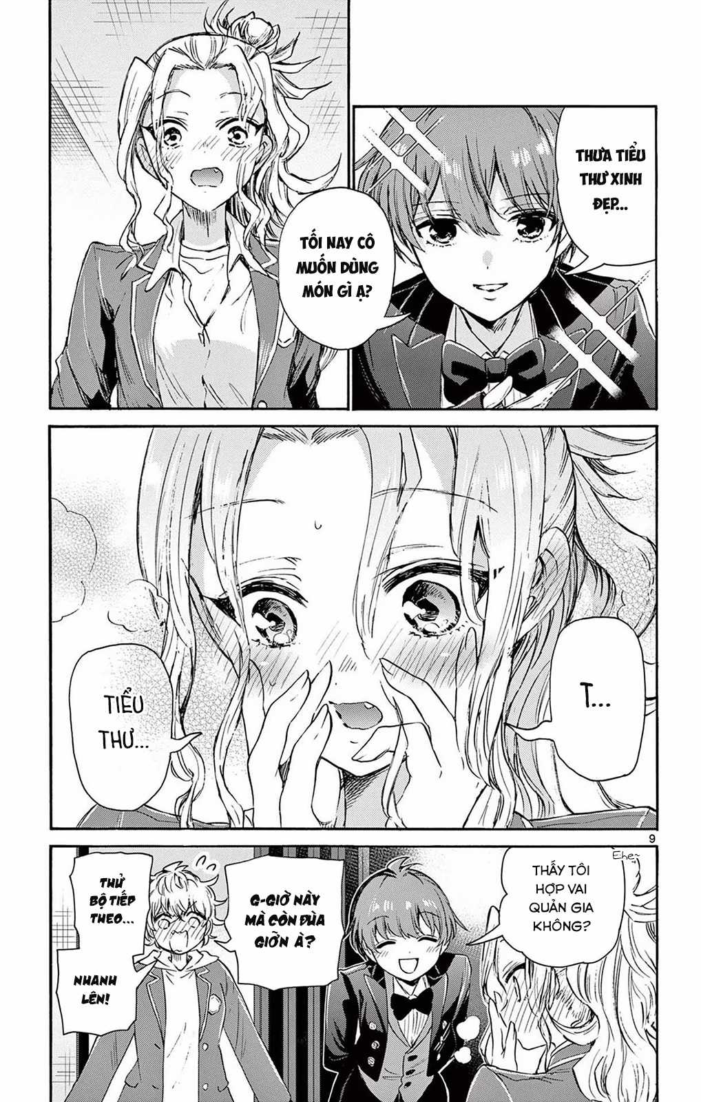 Mikadono Sanshimai wa Angai, Choroi Chapter 54 trang 10