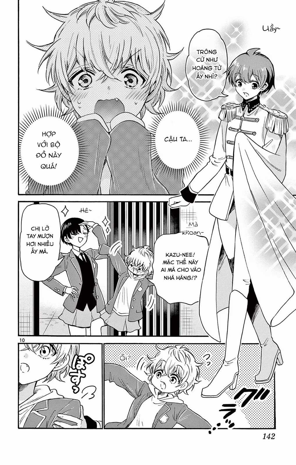 Mikadono Sanshimai wa Angai, Choroi Chapter 54 trang 11