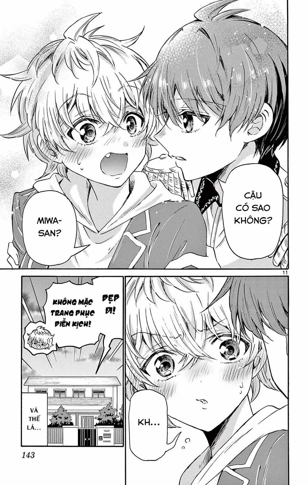 Mikadono Sanshimai wa Angai, Choroi Chapter 54 trang 12