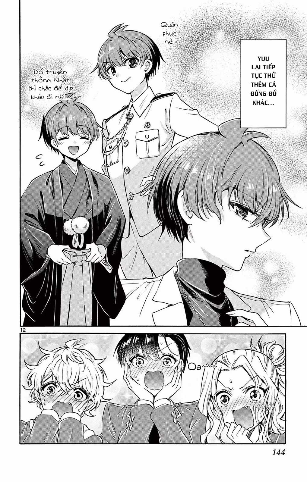 Mikadono Sanshimai wa Angai, Choroi Chapter 54 trang 13