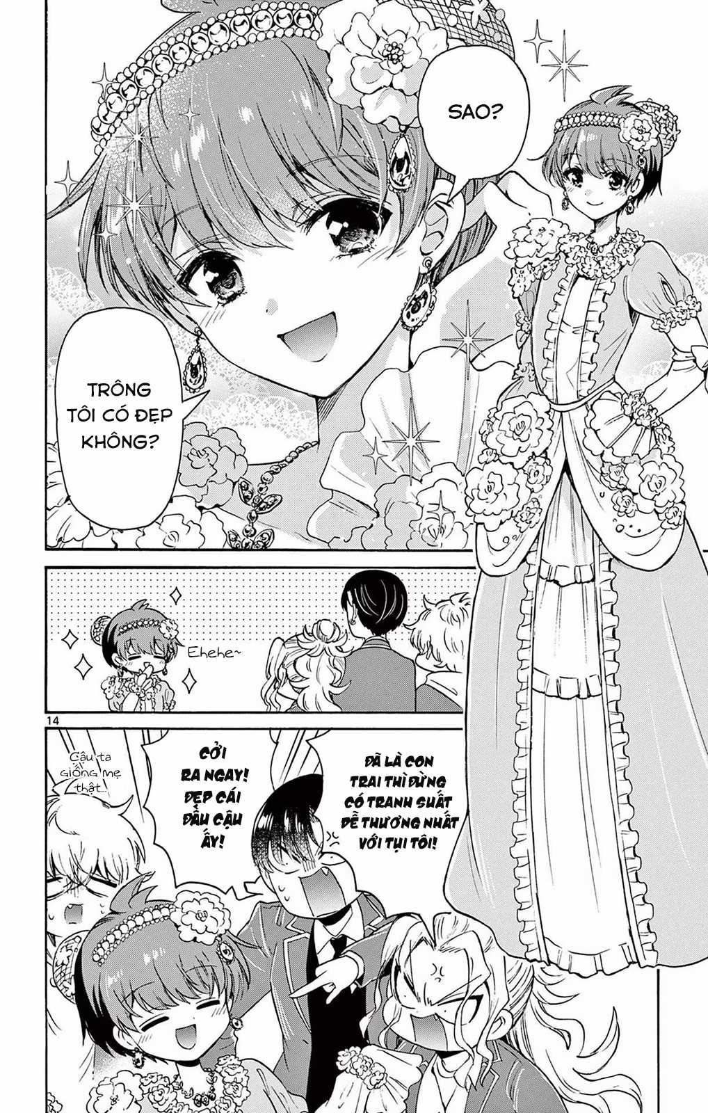 Mikadono Sanshimai wa Angai, Choroi Chapter 54 trang 15