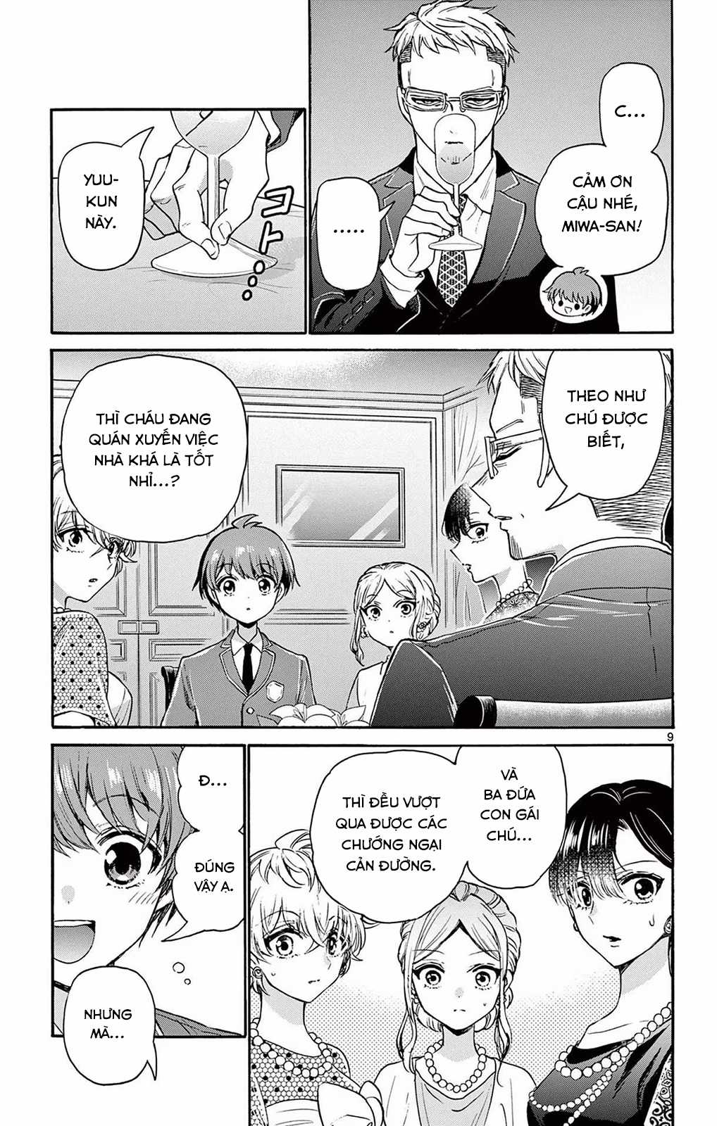 Mikadono Sanshimai wa Angai, Choroi Chapter 55 trang 10