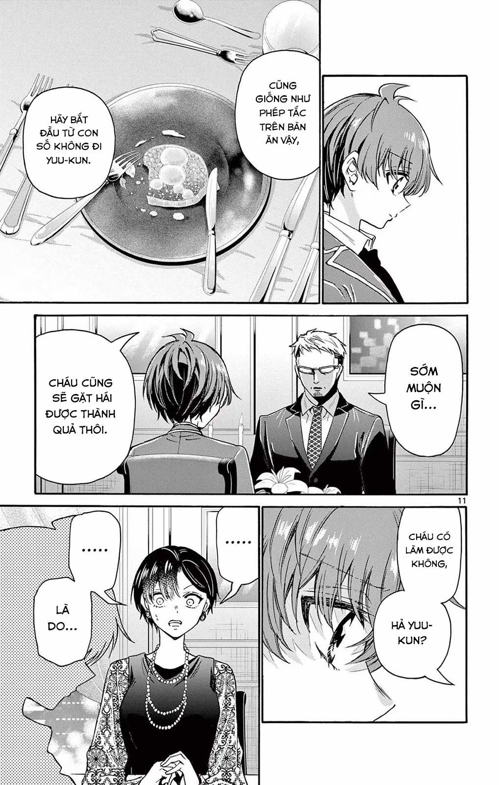 Mikadono Sanshimai wa Angai, Choroi Chapter 55 trang 12