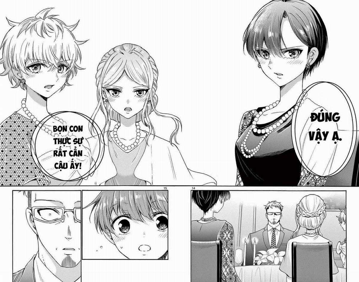 Mikadono Sanshimai wa Angai, Choroi Chapter 55 trang 15