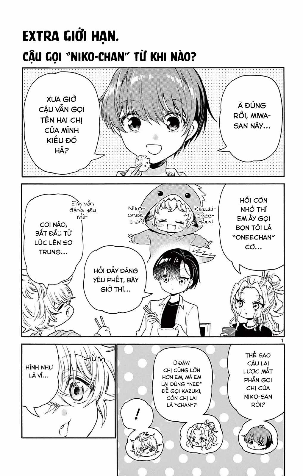 Mikadono Sanshimai wa Angai, Choroi Chapter 56.5 trang 2