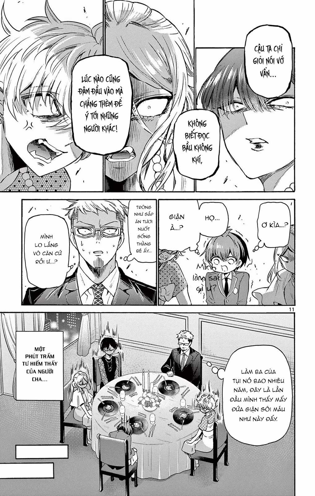 Mikadono Sanshimai wa Angai, Choroi Chapter 56 trang 12