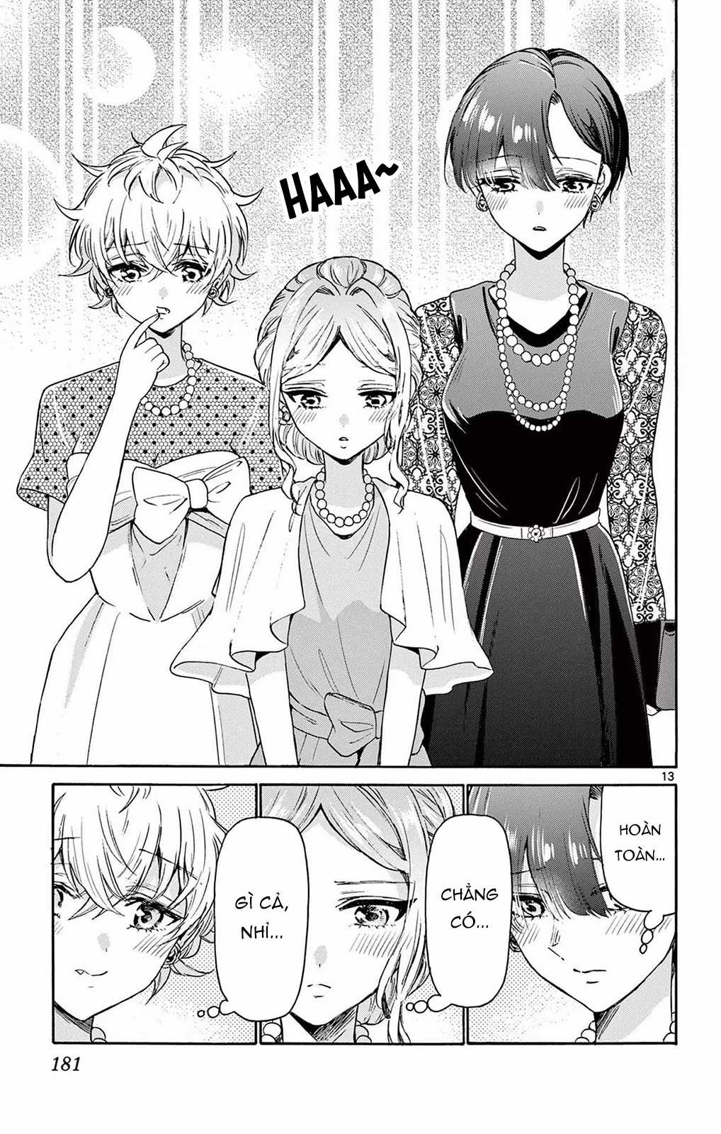 Mikadono Sanshimai wa Angai, Choroi Chapter 56 trang 14
