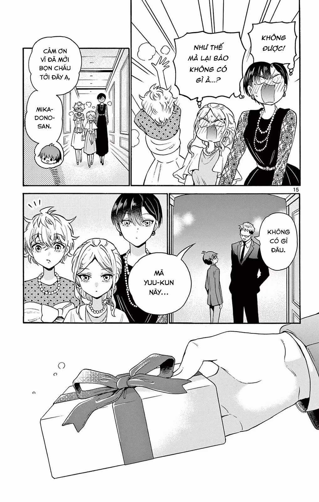 Mikadono Sanshimai wa Angai, Choroi Chapter 56 trang 16