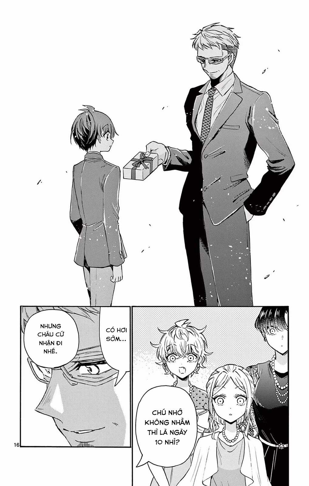 Mikadono Sanshimai wa Angai, Choroi Chapter 56 trang 17