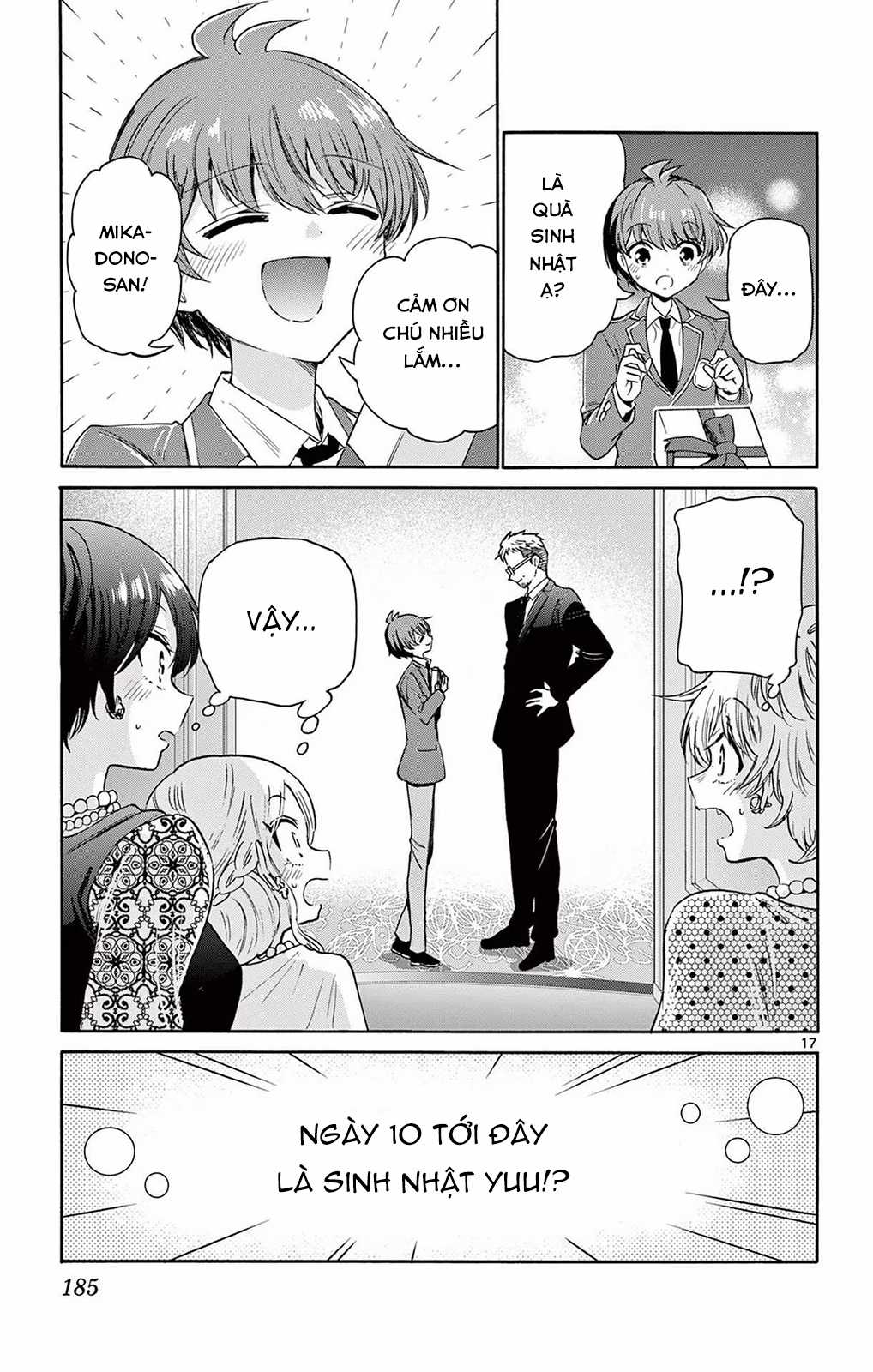 Mikadono Sanshimai wa Angai, Choroi Chapter 56 trang 18