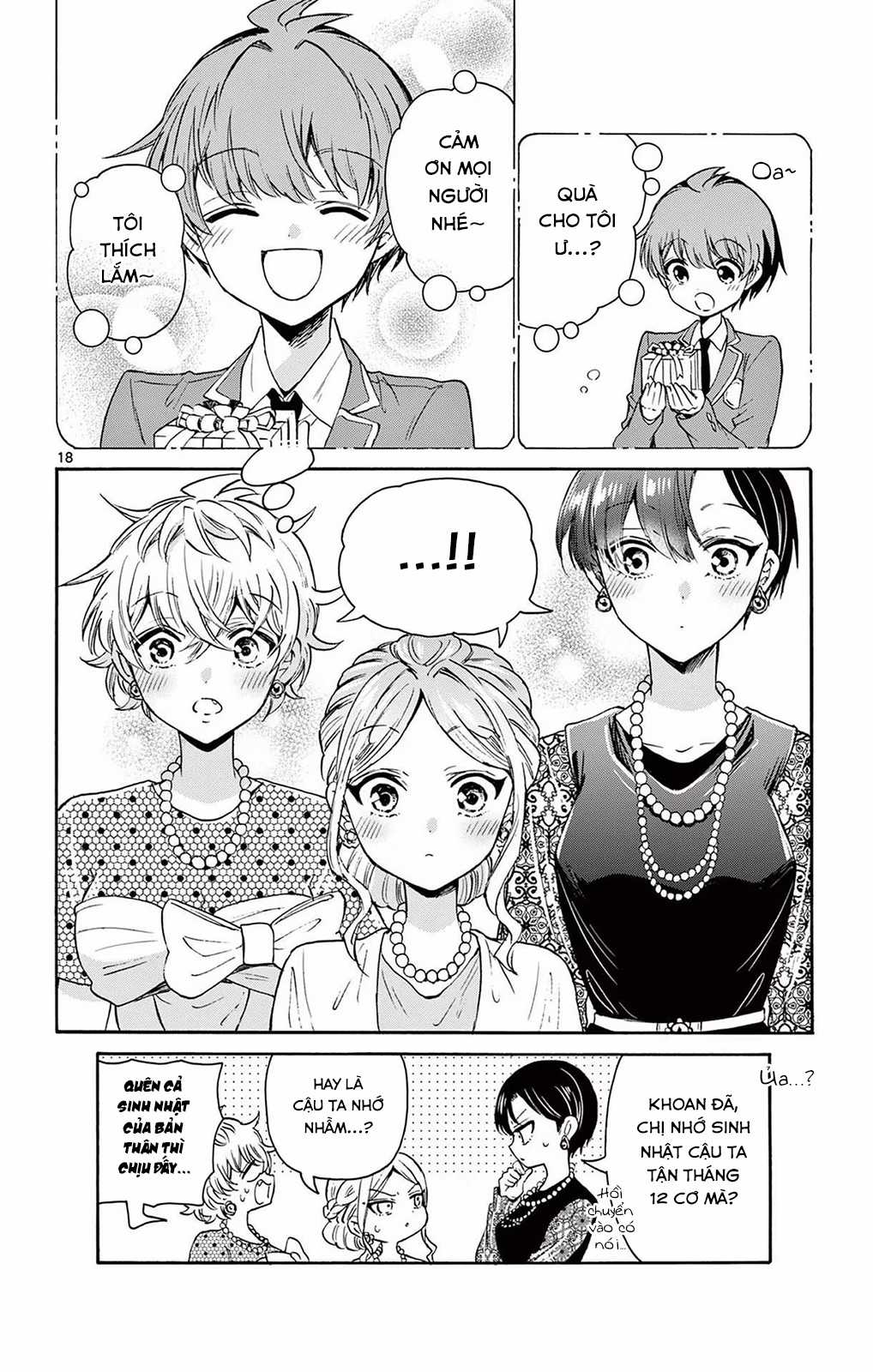 Mikadono Sanshimai wa Angai, Choroi Chapter 56 trang 19