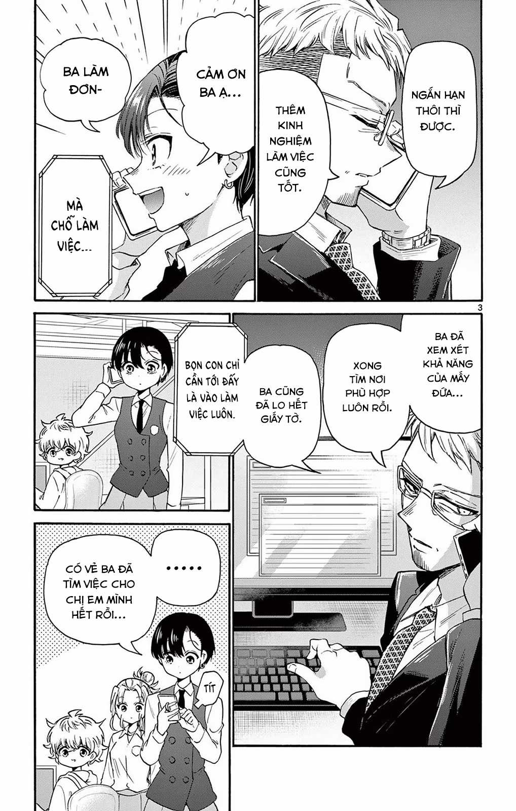 Mikadono Sanshimai wa Angai, Choroi Chapter 58 trang 4