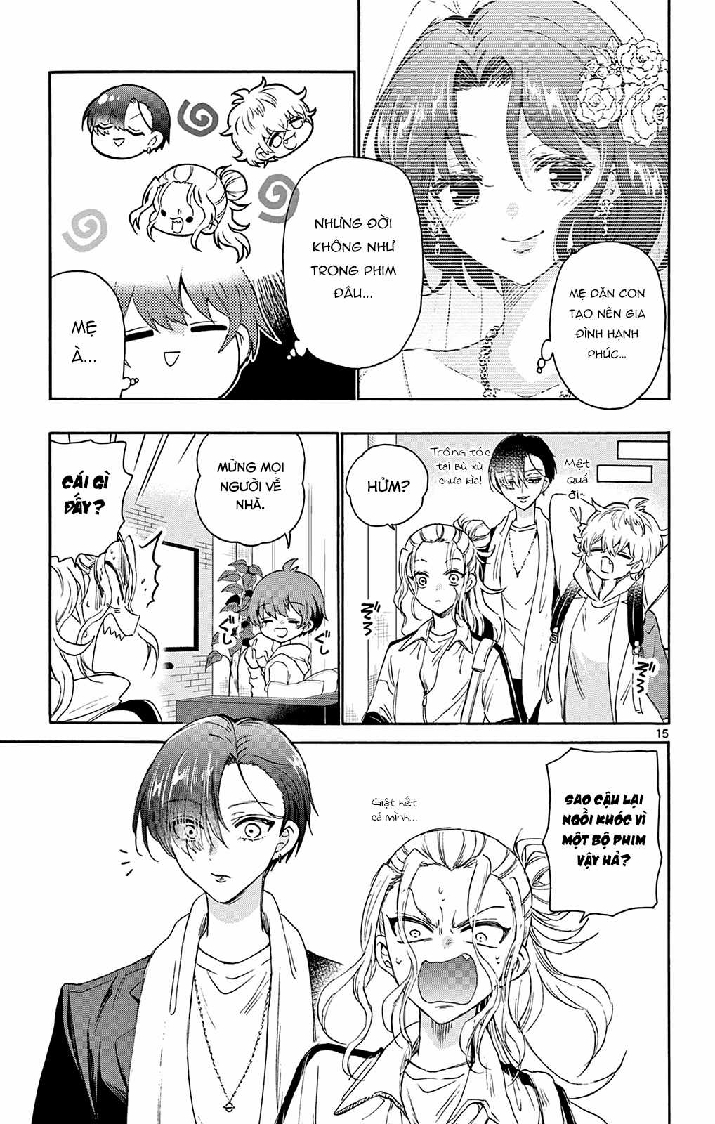 Mikadono Sanshimai wa Angai, Choroi Chapter 6 trang 16