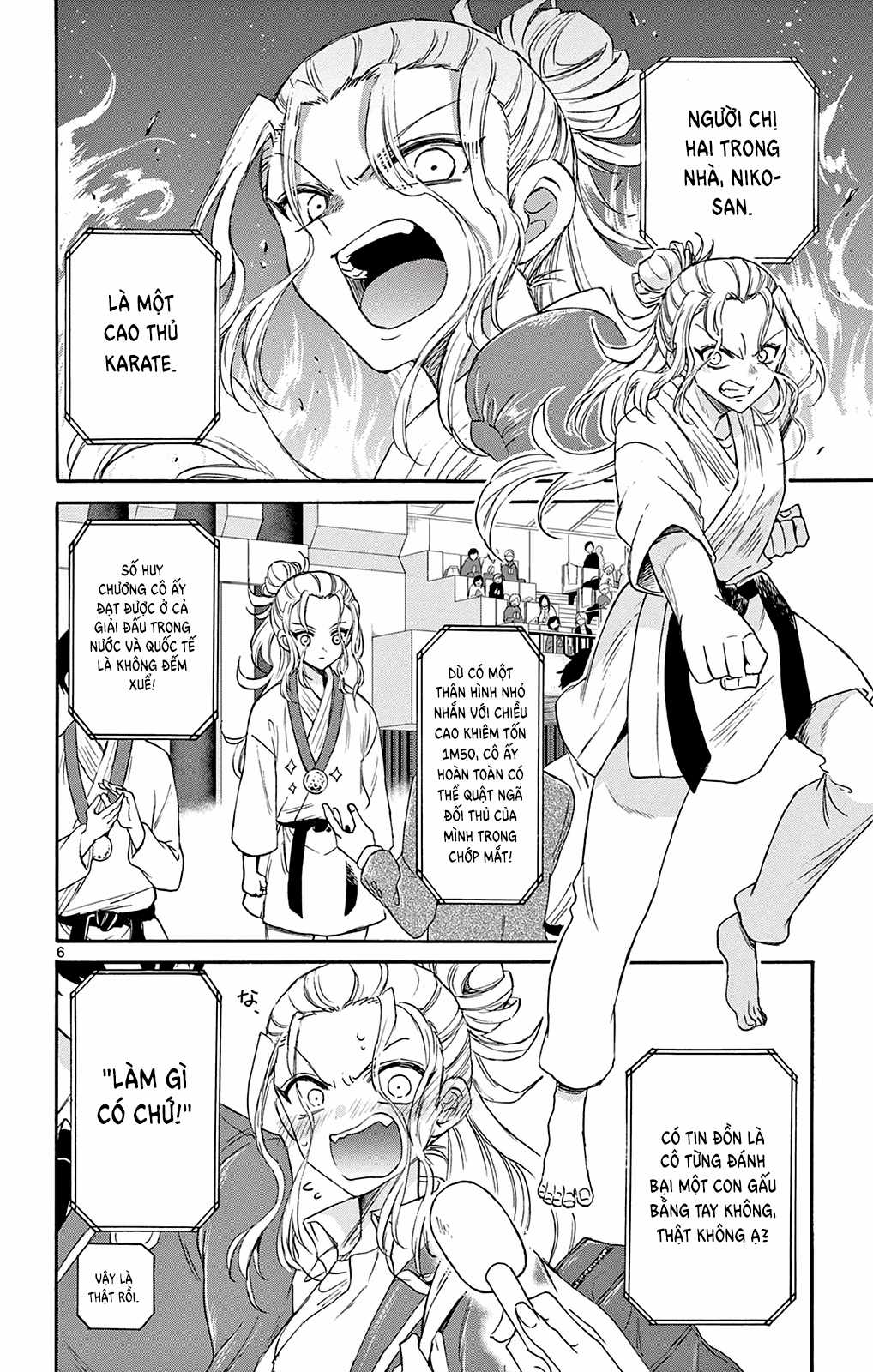 Mikadono Sanshimai wa Angai, Choroi Chapter 6 trang 7