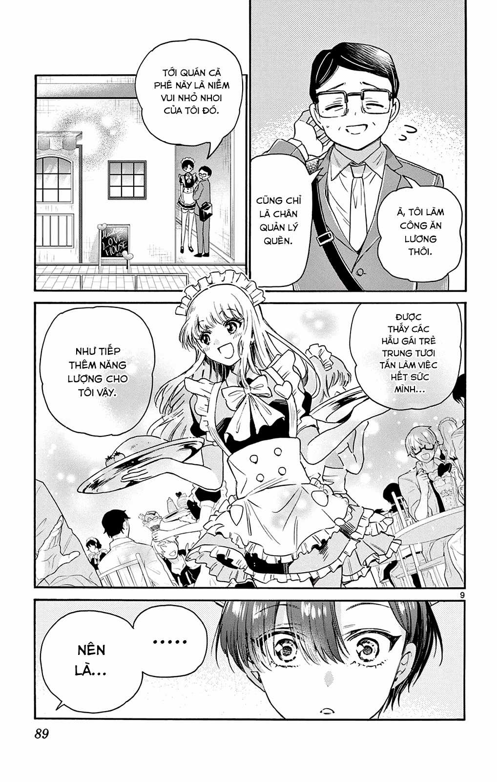 Mikadono Sanshimai wa Angai, Choroi Chapter 61 trang 10