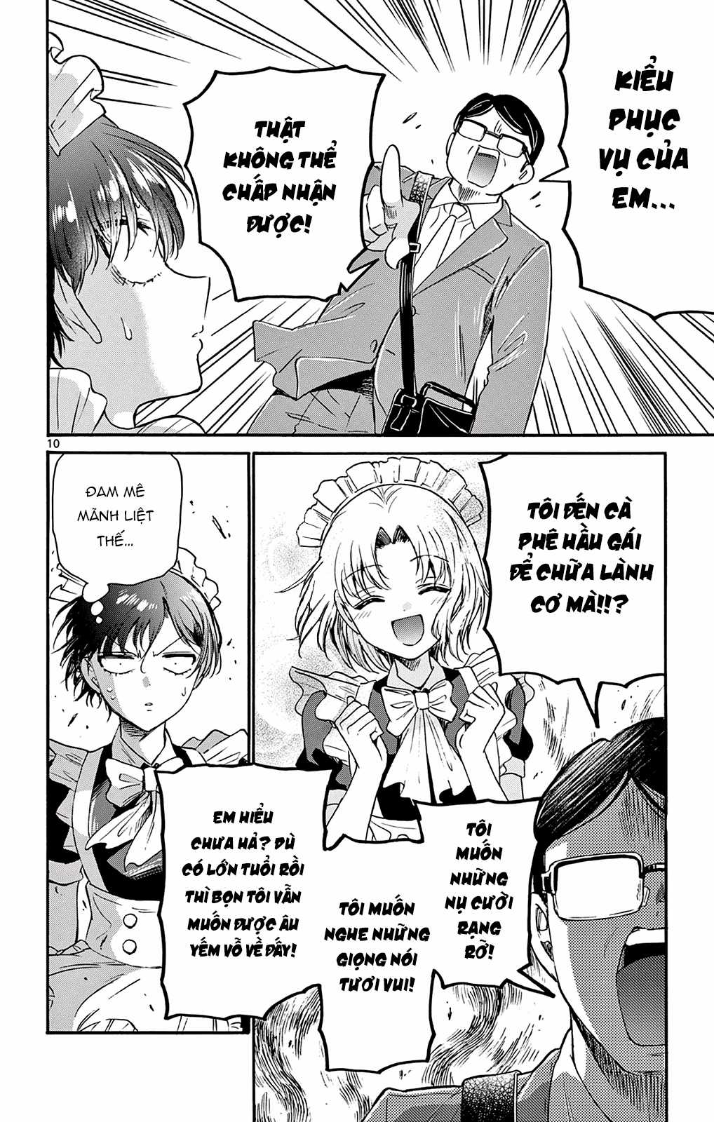 Mikadono Sanshimai wa Angai, Choroi Chapter 61 trang 11