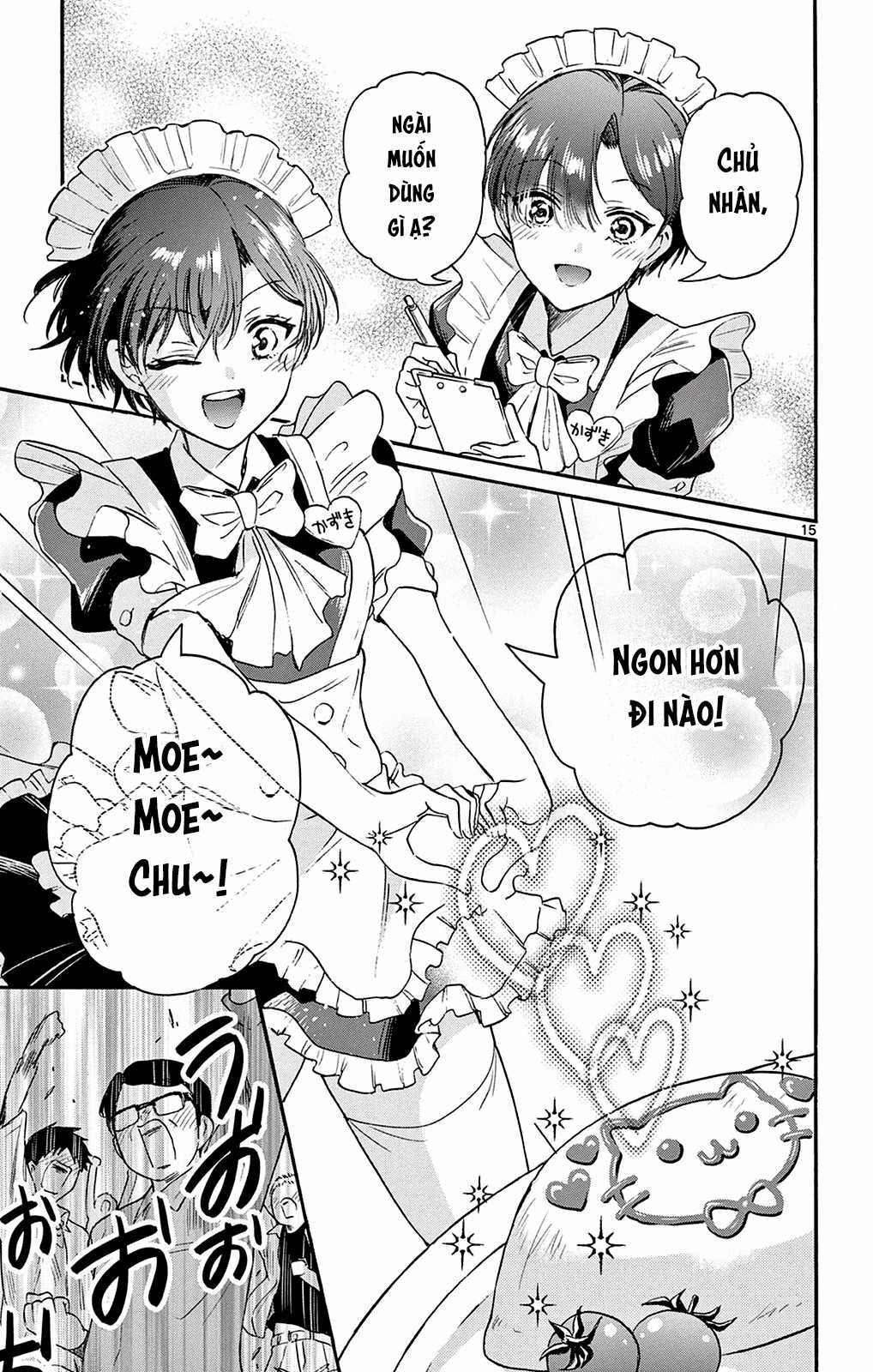 Mikadono Sanshimai wa Angai, Choroi Chapter 61 trang 16
