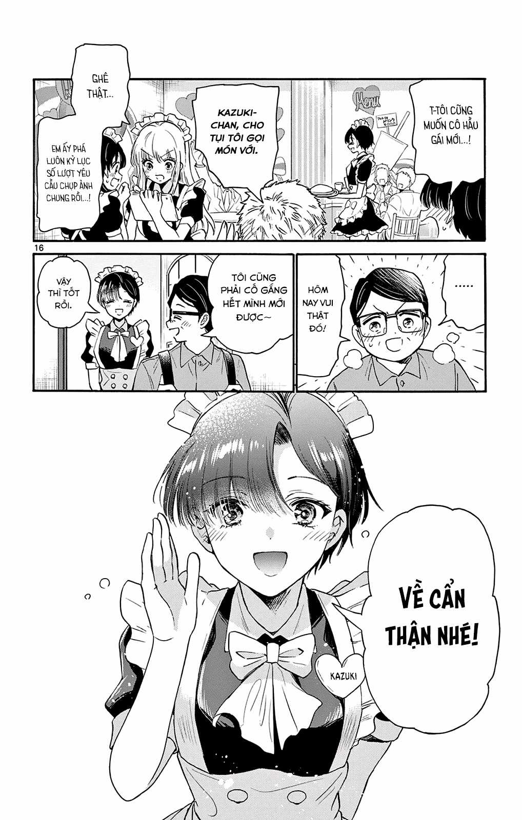 Mikadono Sanshimai wa Angai, Choroi Chapter 61 trang 17